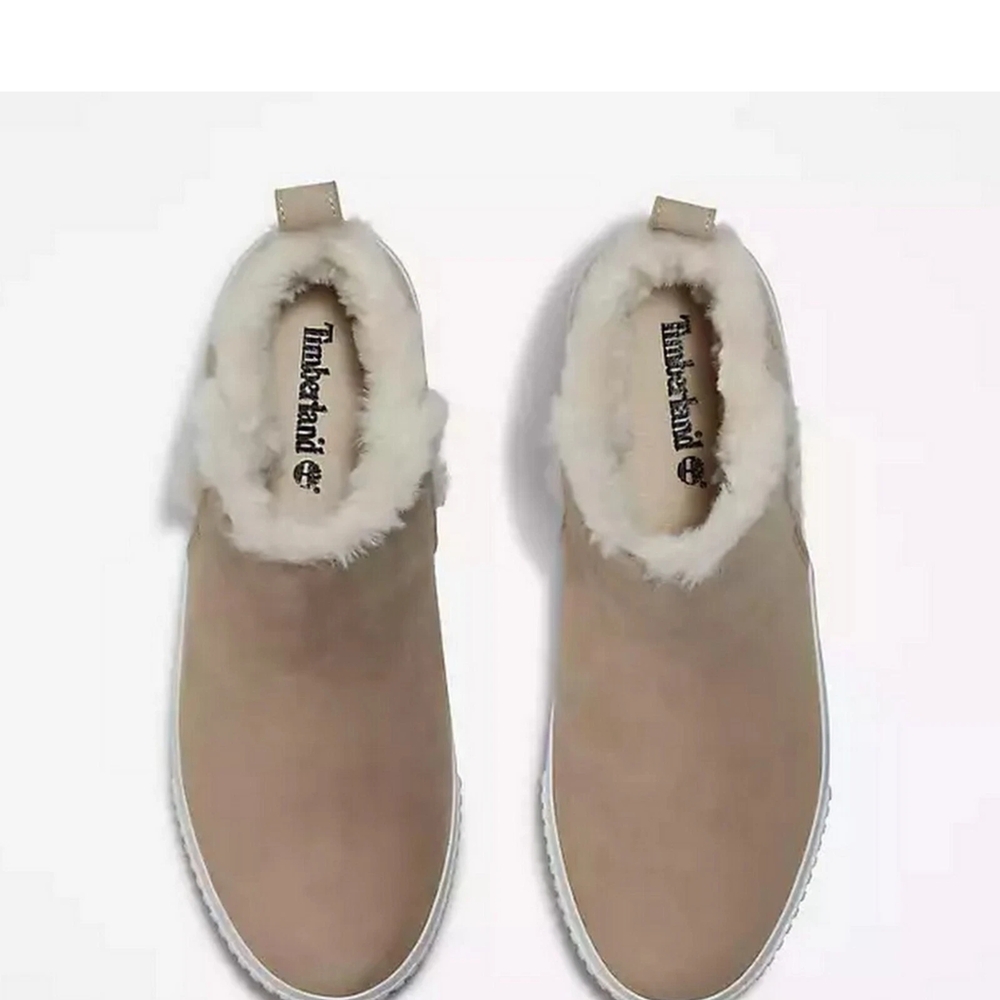 Timberland Tan Winter Rain Boots Slip-On Size 10